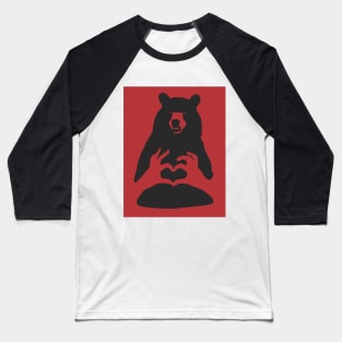 Bear Love Baseball T-Shirt